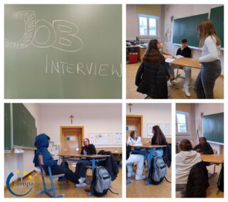 Die 4A übt an Job Interviews! 🗯️ #jobinterview #übungmachtdenmeister #deutschunterricht #europagymnasiumklagenfurt