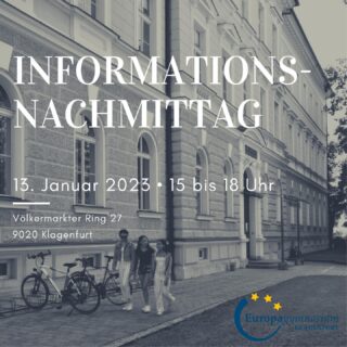 Besuchen Sie uns am Informationsnachmittag! 🤗

#lerneunskennen #tagderoffenentür #informieredich #europagymnasiumklagenfurt